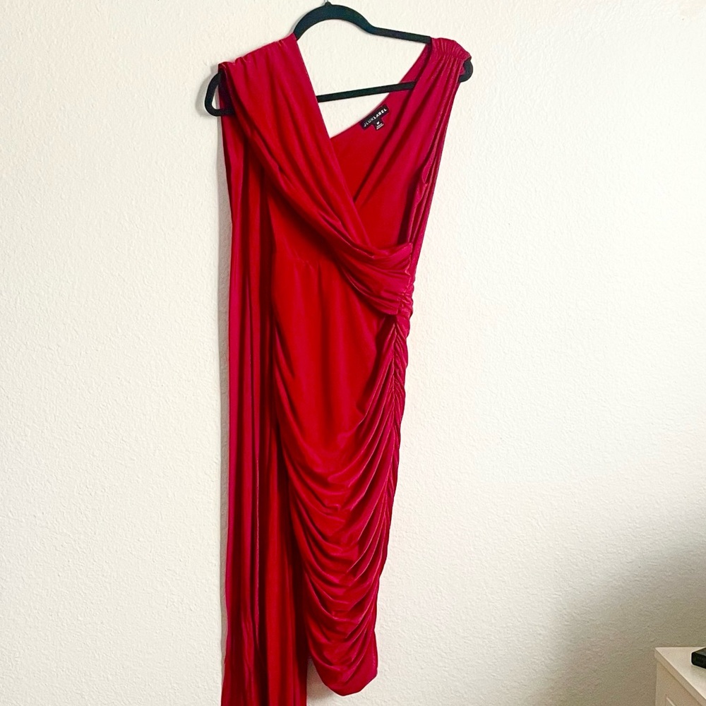 JLUXLABEL Multi-way Crimson Midi Dress - Picture 3 of 8